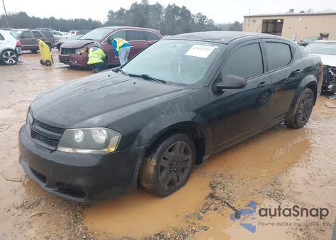 2014 Dodge Avenger Se z USA, uszkodzony, nr VIN 1C3CDZAB9EN132825